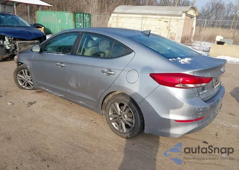 2017 Hyundai Elantra Se из США, поврежденный, VIN 5NPD84LF9HH103501